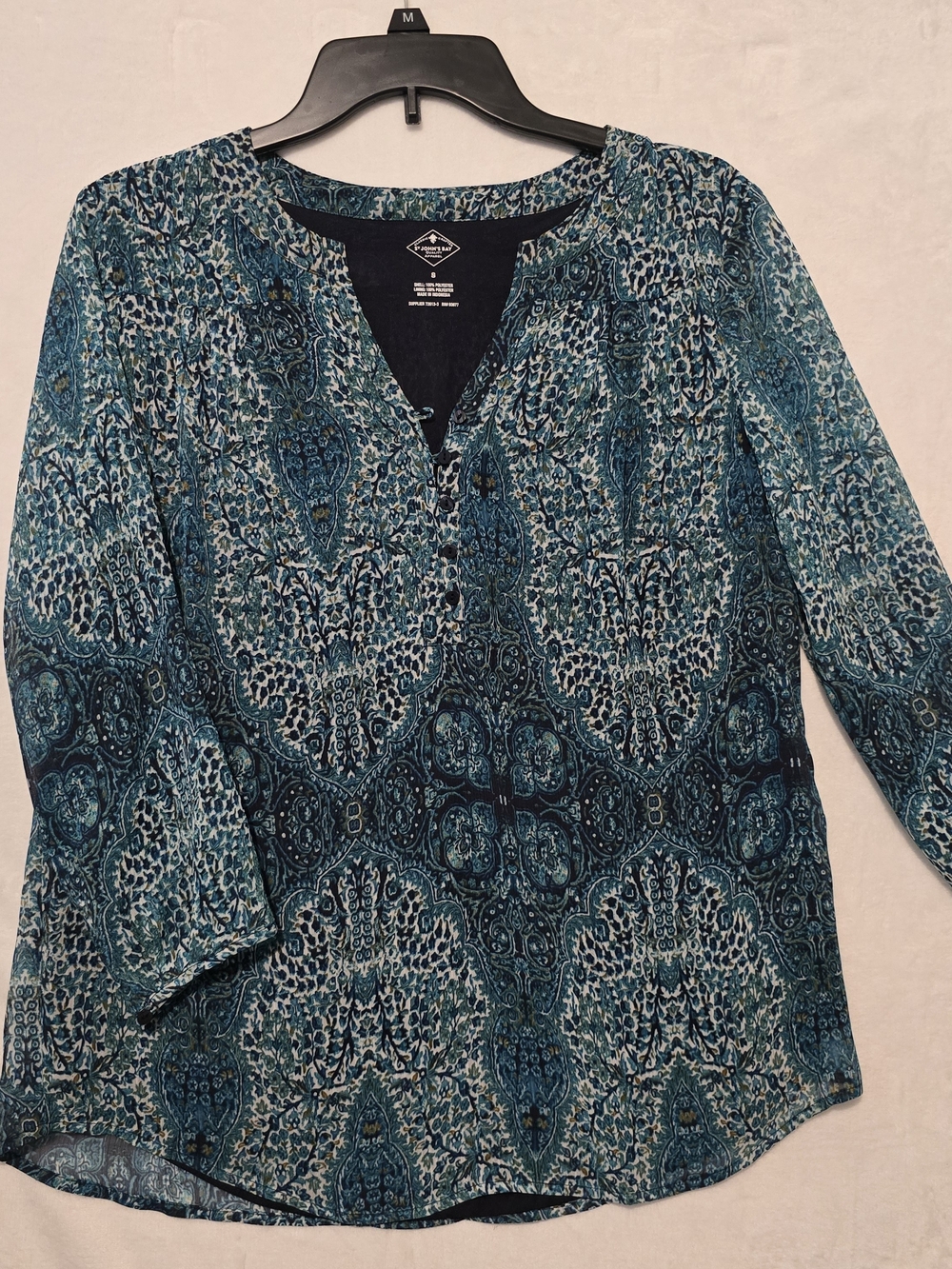 Saint John's Bay Women's Blouse Size Small